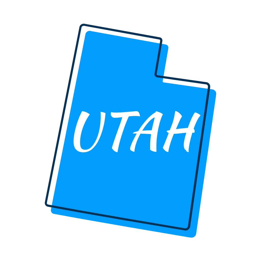 Map of the Utah counties Skylo Detailing serves